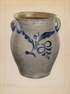 Krug, ca. 1937 von Giacinto Capelli