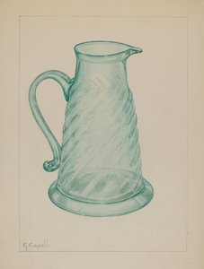 Melassekrug, um 1937 von Giacinto Capelli