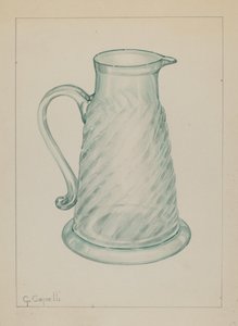 Melassekrug, ca. 1937 von Giacinto Capelli