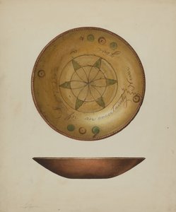 Deutscher Teller, ca. 1938.