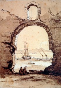 Die Bucht von Neapel von Posillipo von Giacinto Gigante