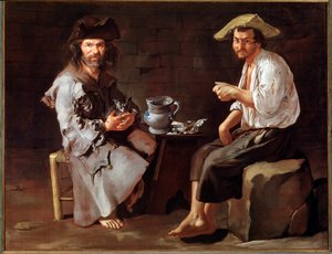 Zwei Bettler von Giacomo Ceruti