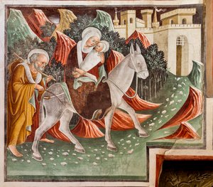 Flucht nach Ägypten (Detail)