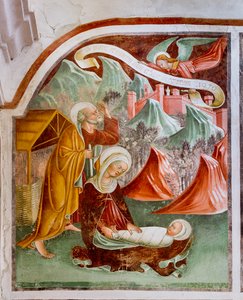 Hochzeit zu Kana (Detail) von Giacomo Borlone de Buschis