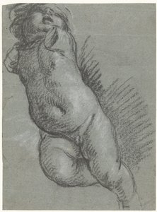 Studie eines schwebenden Putto