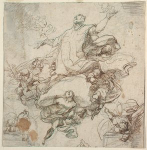 Verherrlichung des hl. Filippo Neri von Giacomo Farelli