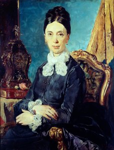 Porträt eines Verwandten von Giacomo Favretto