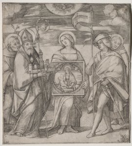 Schutzheilige von Bologna von Giacomo Francia
