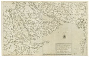 Karte von Indien und Südostasien; Il Disegno Della Terza Parte Dell