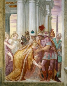 Sophonisba fleht Masinissa an von Giambattista Zelotti