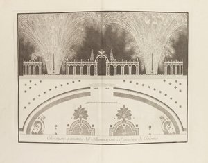 Fest anlässlich der Hochzeit von Ferdinand, Herzog von Parma, mit der Erzherzogin..., 1769 von Giambattista Bodoni