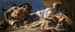 Neptun bietet Venedig Geschenke an, ca. 1750