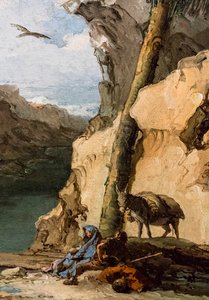 Rast auf der Flucht nach Ägypten, ca. 1762/70