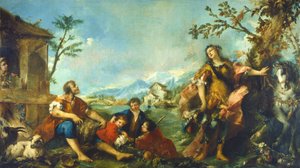 Erminia und die Hirten