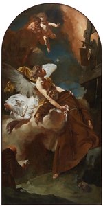 Heiliger Franz von Assisi in Ekstase, ca. 1729