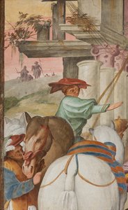 Zentrales Kirchenschiff, Fünfte Nordspanne, Anbetung der Weisen, Gian Francesco Bembo