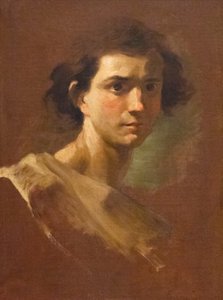 Selbstporträt als junger Mann von Gian Lorenzo Bernini