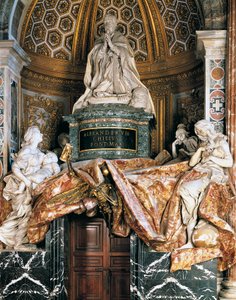 Grabmal von Alexander VII von Gian Lorenzo Bernini