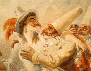 Karneval (Detail) von Giandomenico (1727 1804) Tiepolo