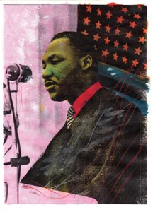 Porträt von Martin Luther King, 2011