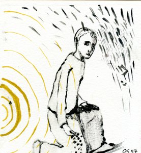 Zwischen Sonne und Regen, 2017 von Gigi Sudbury