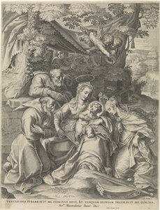 Mystische Hochzeit der Hl. Katharina von Alexandrien