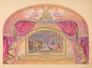 Theatermalerei, 1935-1942