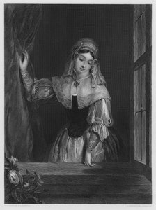 Das Fenster, aus dem Bild in der Vernon-Galerie von Gilbert Stuart (after) Newton