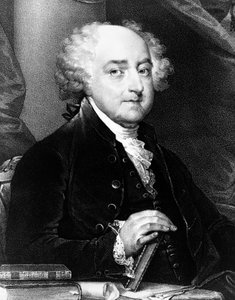 John Adams, zweiter Präsident der Vereinigten Staaten von Gilbert Stuart