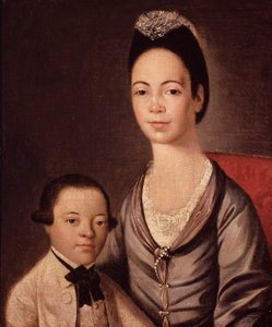 Mrs. Aaron Lopez und ihr Sohn Joshua