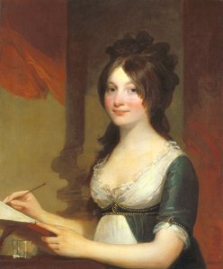 Porträt einer jungen Frau von Gilbert Stuart