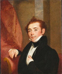 Porträt von George Brown, Vater des Malers John Lewis-Brown von Gilbert Stuart