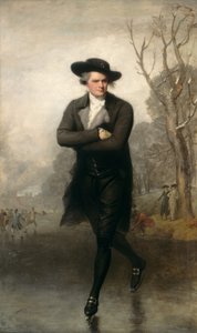 Der Schlittschuhläufer Porträt von William Grant von Gilbert Stuart