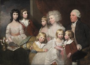 Die Familie Todd, ca. 1785