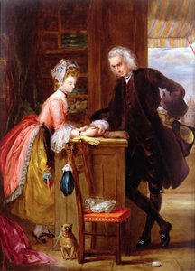 Yorick und die Grisette, aus Sternes A Sentimental Journey von Gilbert Stuart after Newton