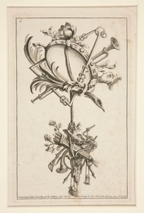 Ein Blatt aus Mehrere Trophäen von Gilles Demarteau