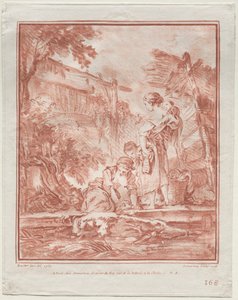 Die Wäscherin von Gilles Demarteau