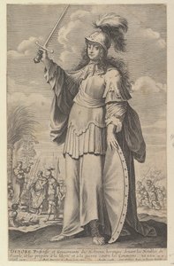Déborah, 1647. Schöpfer: Gilles Rousselet, Abraham Bosse