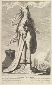 Sibylle Delphique von Gilles Rousselet and Abraham Bosse
