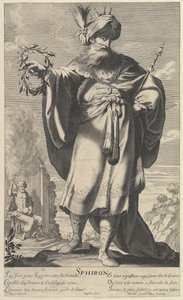 Sphiron, ca. 1639-40. Schöpfer: Gilles Rousselet, Abraham Bosse von Gilles Rousselet and Abraham Bosse