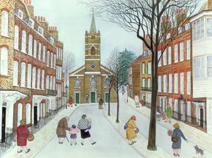 Church Row II, Hampstead von Gillian Lawson