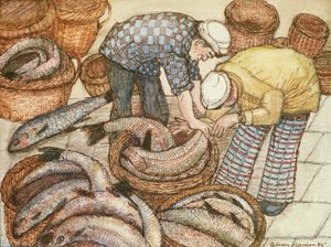 Fischfang von Gillian Lawson