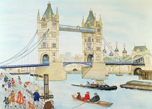 Tower Bridge, London von Gillian Lawson