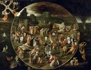 Der Heuwagen, Allegorie der Eitelkeit der Welt