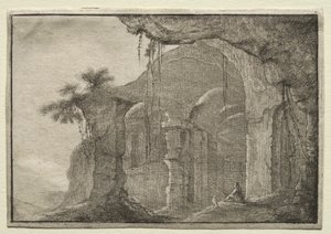 Ruinen eines Amphitheaters