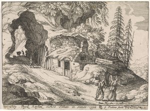 Landschaft mit Tobias und Erzengel Raphael von Gillis Peeters (I)