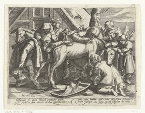 Das Waschen des Esels von Gillis van Breen