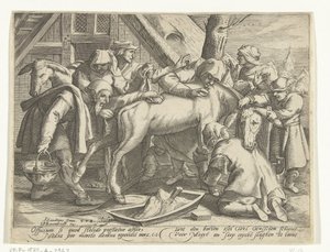 Das Waschen des Esels von Gillis van Breen
