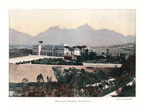 Palast von Don Pedro, Brasilien, 19. Jahrhundert von Gillot