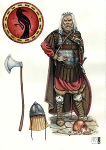 Soldat der Warägergarde, Elitekorps der byzantinischen Armee